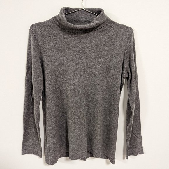 Uniqlo Heattech Fleece Long-Sleeve Turtleneck Shirt, Women's L - Picture 1 of 3